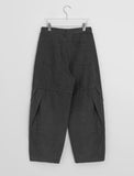 Dalmon Peach Fuzz Parachute Cotton Wide Pants