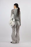 V-Slit Loose Knit