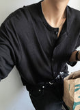 Acid linen cardigan