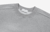 Pebble brushed incision sweatshirt