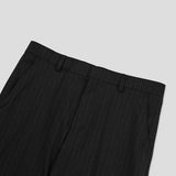 Lips Stripe Bootcut Slacks