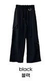 Strap Nylon Cargo Pants