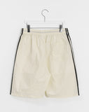 [Unisex] Hobets Track Banding Nylon Bermuda Pants