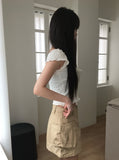 [Underpants] Glen Cargo Mini Skirt