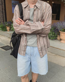Harbor Stripe Linen Shirt