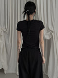 [mnem] archive smooth stretch tee