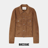 Brook Suede Trucker Jacket