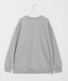 [unisex] Hachiko Slit Over Sweatshirt