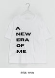 Noia Lettering Loose Fit Short Sleeve Tee
