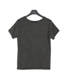 Rain Stripe Tension Short Sleeve