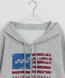 Kelten Print Over Hood Zip-Up