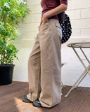 Kakl wide long cotton pants