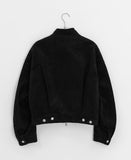Canuri Two-Way Corduroy No-Collar Jumper Jacket