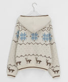 Pinkit Nordic Hood Knit