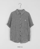 Ronisha Color Roll-Up Check Shirt