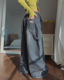 Poco Carpenter Washing Balloon Denim Pants