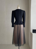 Crete Color Scheme Pleated One Piece
