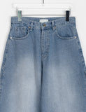 Dudy Carpenter Wide Washed Denim Pants