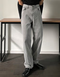 Shadow Gray Wide Denim