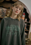 Flea Waltz Raglan Pigment Sweatshirt