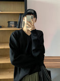 Blue Bird Overfit V-Neck Knit