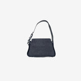 Toroa Buckle Denim Shoulder Bag