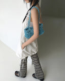 Walt Hippie Stripe Layered Bootcut Pants