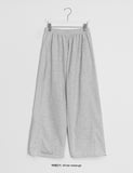 Kimto Summer Banding Wide Pants