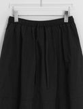 Derun Cotton Balloon Banding Long Skirt
