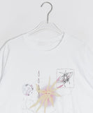 Kuon Print Loose Fit Short Sleeve Tee