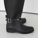Tevina Buckle Rain Boots