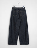 Koinu Raw Balloon Wide Non Fade Denim Pants