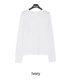Ines Brushed Long Sleeve Tee