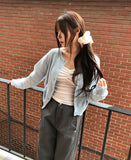 [U-BASIC] Loro Spring Round Cardigan