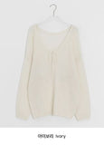 Jennin Over Layered Shirring Knit