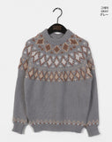 MEP Nordic Loose Fit Round Knit