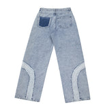 Snitch Curb Stone Wide Denim