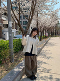 [unisex] Miglon Pintuck Cotton Wide Pants
