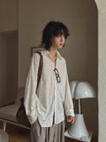 Nogsi grunge dyeing overfit shirt