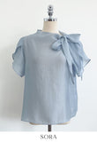 Gael Tencel Tie-neck Tulip Blouse