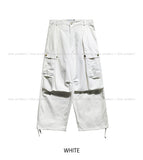 Harpy 3 Snap Pintuck Wide Cargo Pants