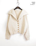 Mlet Cable Classic Sailor Knit Cardigan