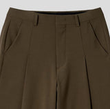 Theo One-Tuck Wide Slacks