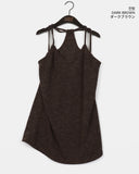 Kuyo Bokashi Knit Layered Sleeveless One Piece