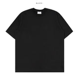 High cotton split short sleeve T-shirt