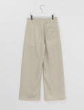 [unisex] Portilme Cool Banding Wide Slacks