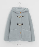 Tsuzubo Wool Duffle Hood Mustang Jacket