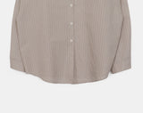Matos Overfit Striped Shirt