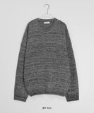 [unisex] Konde Bokashi Round Over Knit