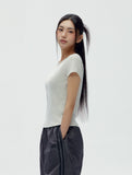 W Stripe Soft T-shirt